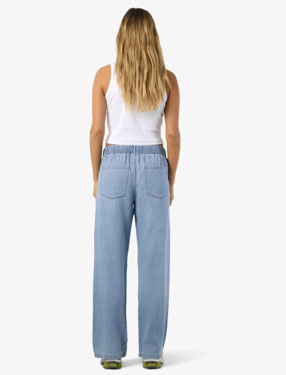 NOISY MAY Nmrine Nw Wide Pants Mg008Lb Noos   Blue   M