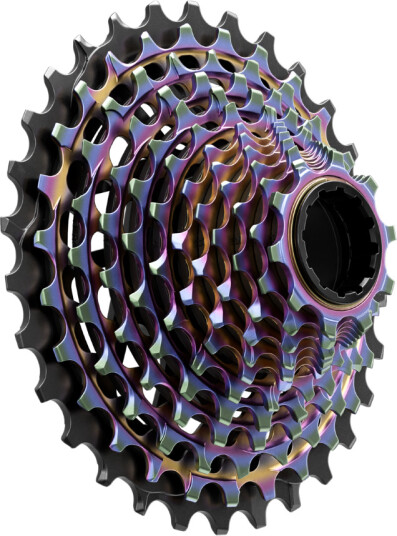 SRAM RED eTap AXS XG-1290 E1 kassett 12 Speed 10-30T Rainbow