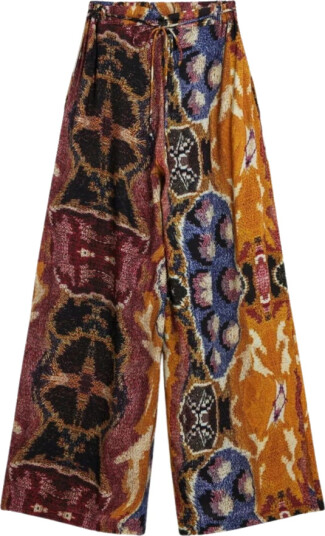 Desigual Dame Bukser Flerfarget L,