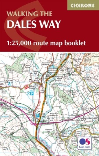 The Dales Way Map Booklet Av Terry Marsh