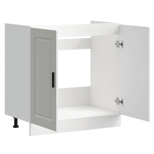 Vask underskap Porto høyglans hvit 80x46x81,5 cm konstruert tre 8721158422750 Vask underskap Porto høyglans hvit 80x46x81,5 cm konstruert tre 8721158422750