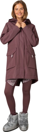 Kari Traa Mona Parka Dame Vinterjakke Brun L