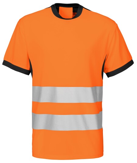 Projob 6009 T Shirt En Iso 20471 Kl 2 Orange/black 3XL