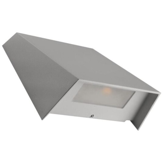 Hide-a-Lite Edge XL Veggarmatur 3000 K, 660 lm, 160, 12,5 W, IP65 Grå, Belysning