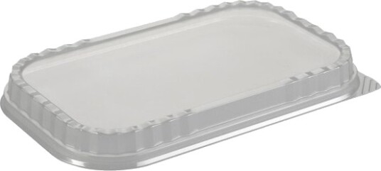 Låg T/Foliebakke Plus Pack Rektangulær 271X168x27mm Pet Transparent Pakke A 100 Stk Fødevaregodk