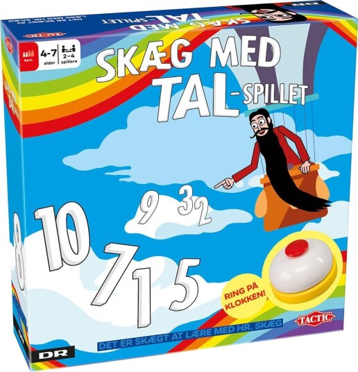 TACTIC Brettspill Skjegg med Tall