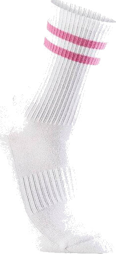 Bambusa tennissokker med rosa striper 3 par Bambusa tennissokker med rosa striper 3 par