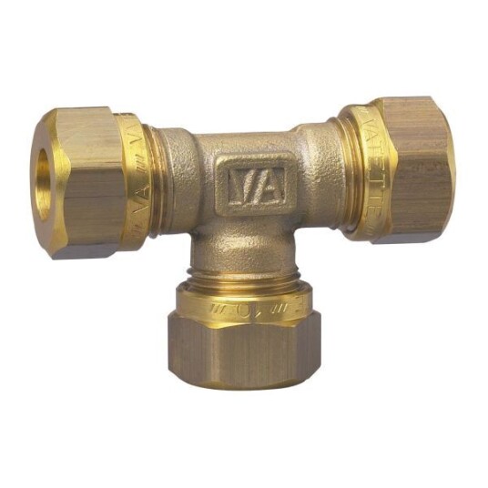 Vatette FG0370511 T-kobling 90°, redusert 15 x 22 mm