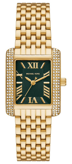 Michael Kors Emery, Dameklokke med gullfarget stållenke