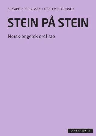 Stein På Stein Av Elisabeth Ellingsen, Kirsti Mac Donald Stein På Stein Av Elisabeth Ellingsen, Kirsti Mac Donald