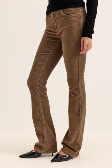 Only Onlmary global Mid Cord Flared Pant