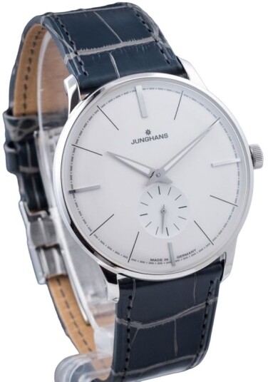 Junghans Herreklokke 27/3000.02 Meister Hvit/Lær Ø37.7 mm
