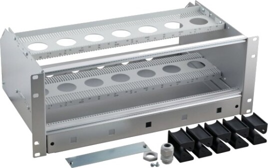 Efb Elektronik 53711.1 Understativ Grå Aluminium Termoplast 4U 483 Mm 295 Mm 537111