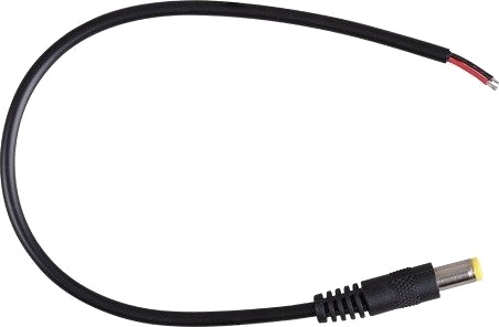 DC hannplugg 5V 48V svart