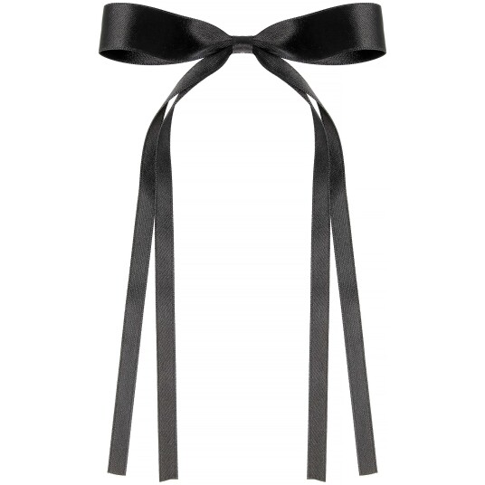 By Lyko Petite Bow Clip Midnight Black