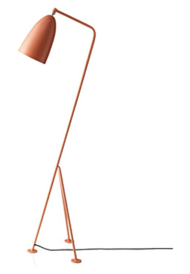 GUBI Grossman Collection Gräshoppa Gulvlampe Vintage Rød GUBI Grossman Collection Gräshoppa Gulvlampe Vintage Rød