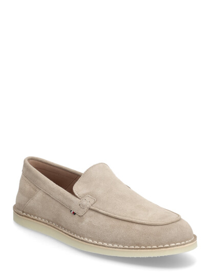 Tommy Hilfiger Hilfiger Stitchdown Suede Loafer Beige 45