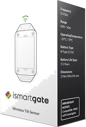 Ismartgate - Tilt Wireless Gararge Sensor Ismartgate - Tilt Wireless Gararge Sensor