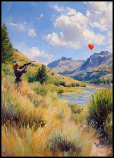 Shooting for love Plakat / 30x40