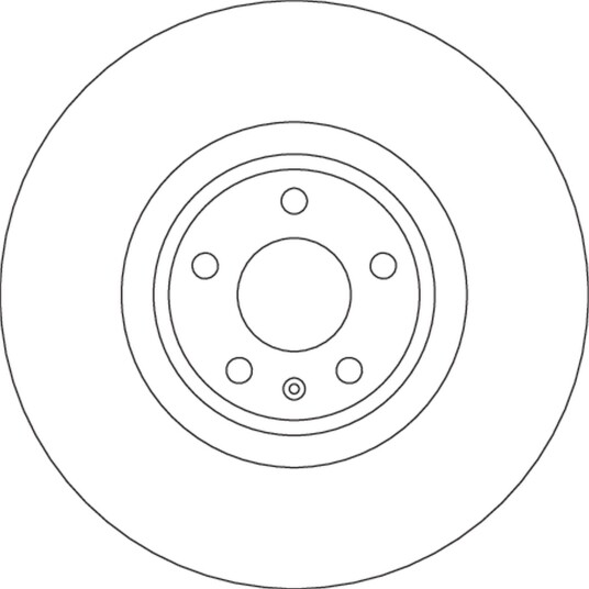 Bremseskive TRW DF6729S