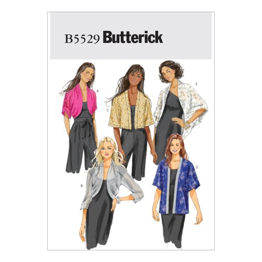 Butterick 5529- jakke ZZ (L-XL-XXL)