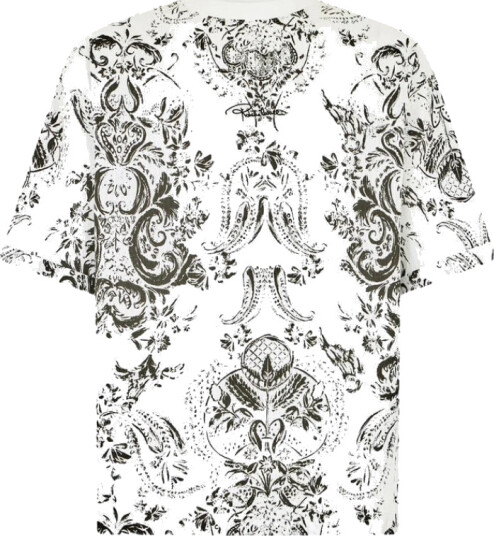 Roberto Cavalli Herre Topper Hvit 2XL, Roberto Cavalli Herre Topper Hvit 2XL,