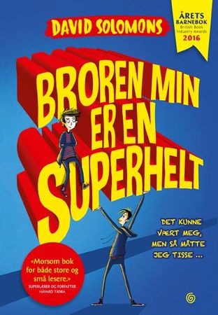 Broren min er en superhelt, Veldig pen bok / som ny