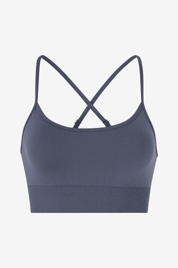 Drop Of Mindfulness Sports BH Signature Seamless Bra Blå Drop Of Mindfulness Sports BH Signature Seamless Bra Blå