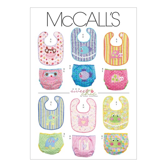 McCall's 6108 - Smekker & Bleietrekk STRL: Alle inkludert