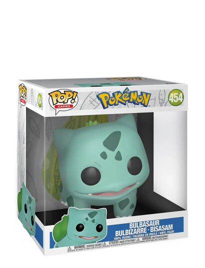 Funko Pop Pokémon Bulbasaur 10" Figur i Grønne Detaljer