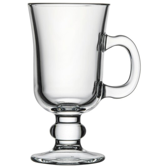 Pasabahçe Irish Coffeeglass Irish Coffee; 23cl, 7.5x14.6 cm ØxH; Transparent; 12 Stykk / Forpakning Pasabahçe Irish Coffeeglass Irish Coffee; 23cl, 7.5x14.6 cm ØxH; Transparent; 12 Stykk / Forpakning