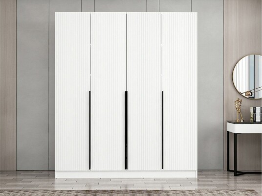 Fruitland Garderobe 180 cm - Hvit