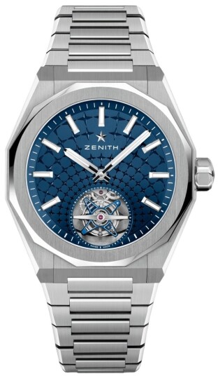 Zenith Herreklokke 03.9300.3630 51.I001 Defy Skyline Blå/Stål Ø41