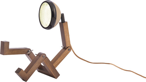 Mini Mr Wattson bordlampe beige