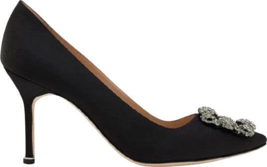 Manolo Blahnik Dame Sko Svart 40 EU,