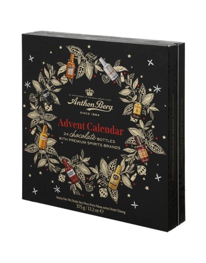 Hancocks Anthon Berg Liqueur Advent Calendar Stor Likørsjokolade Adventskalender 375g