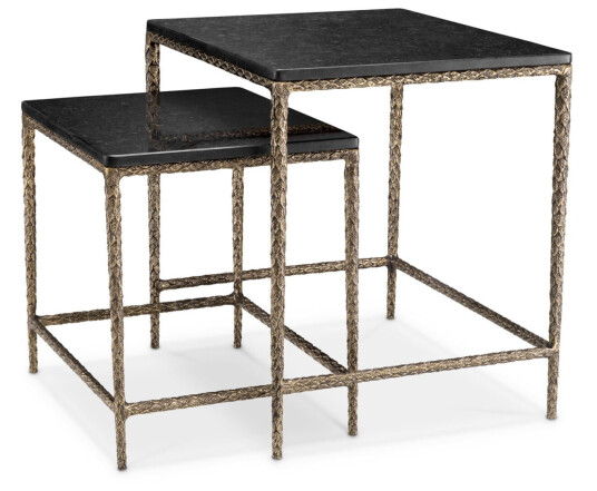 Ferndale sidebord svart 2-set Ferndale sidebord svart 2-set