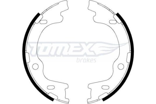 Bremsesko sett TOMEX Brakes TX 22 20