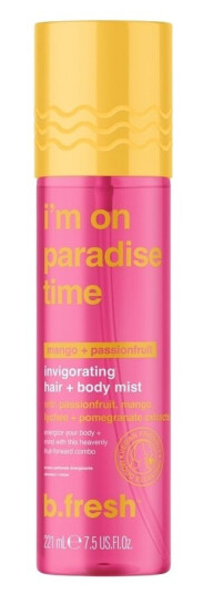 b.fresh I"m On Paradise Time Invigorating Hair + Body Mist 221ml b.fresh I"m On Paradise Time Invigorating Hair + Body Mist 221ml