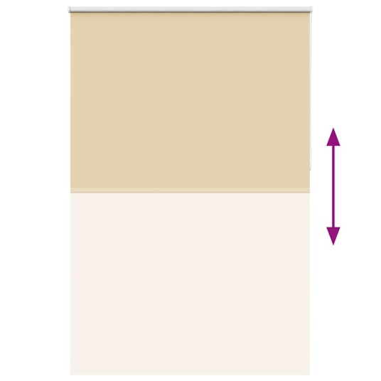 Rullegardin lystette 160x230 cm stoff bredde 156,6 cm polyester 8721158319166