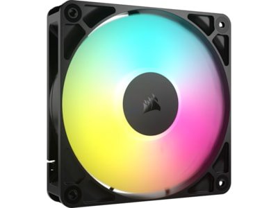 Corsair RS120 ARGB 120mm Kabinettvifte med RGB - Svart Corsair RS120 ARGB 120mm Kabinettvifte med RGB - Svart