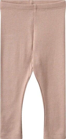Wheat Leggings - Rib - Maddy - Dry Rose - Wheat - 62 - Leggings Beige Rosa