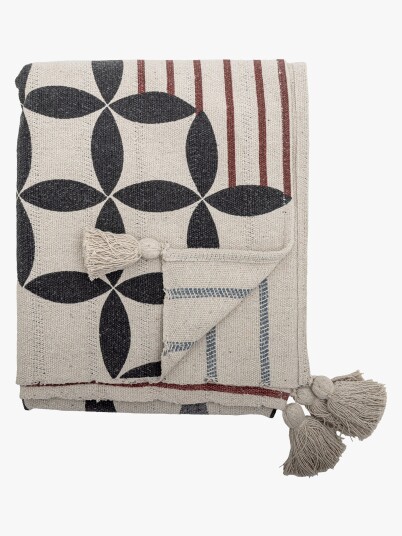 Bloomingville Forma Throw Beige 160X130CM Bloomingville Forma Throw Beige 160X130CM