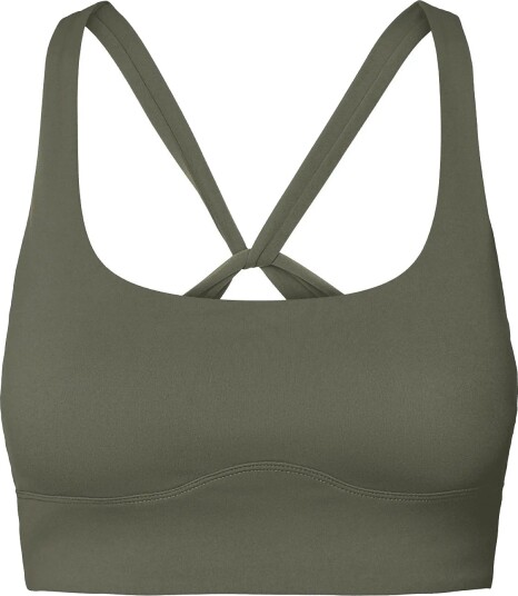 Rethinkit Studios Butter Soft Sports Bra Seinna Khaki green L
