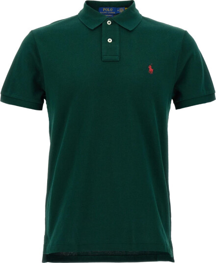 Polo Ralph Lauren Basic Mesh-Ssl-Knt - Green - XL