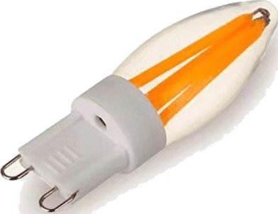 G9 2,5W dimbar pære 3 trinns 2700K Filament Dimbar : 3 trinns Kulør : Varm
