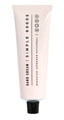 Simple Goods Geranium håndkrem 50 ml lys rosa