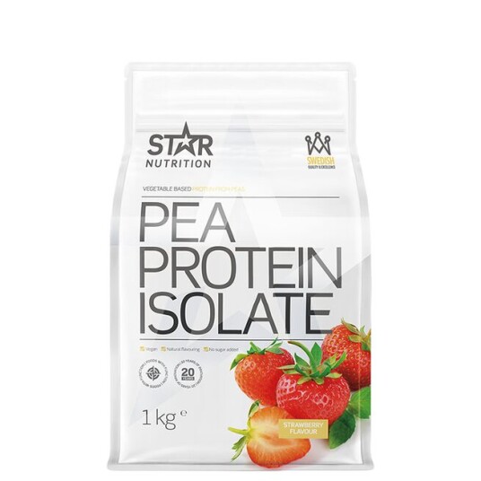 Star Nutrition Pea Protein Isolate Strawberry 1000g