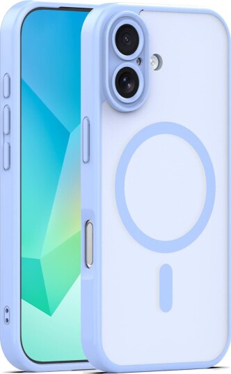 TFO Mag Matt Deksel for iPhone 17 Lyseblå