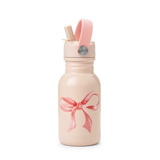 Elodie Drikkeflaske Rosy Bow   Rustfri Drikkeflaske til Barn 350ml